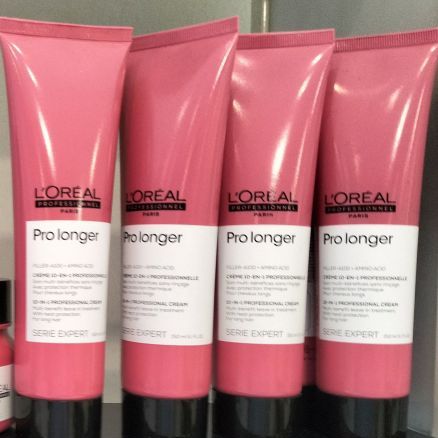 Crème de soin sans rinçage pour cheveux long