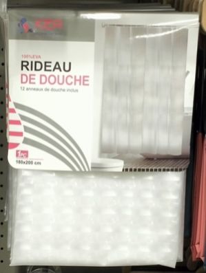 Rideau de douche