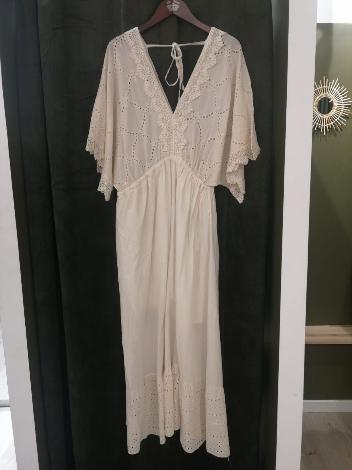 robe longue   blanc  69