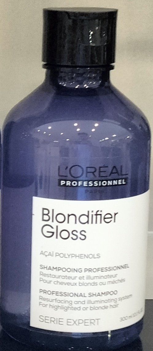 Shampoing Blondifier Gloss pour cheveux blonds ou méchés