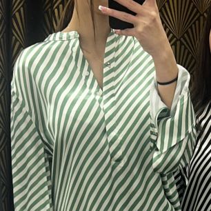 BLOUSE SOHO VERT BLANC