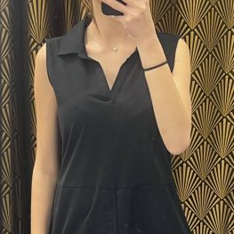 TOP DELPHINA NOIR